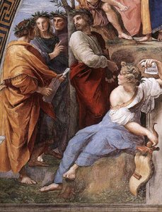 O Parnaso (detalhe)92 — Rafael