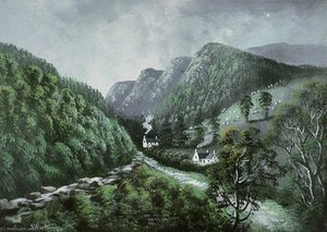 Cwm Llyfnant — Alfred Worthington