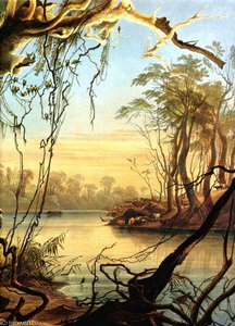 Mouth Of The Wabash — Karl Bodmer