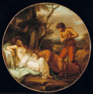 Cymon And Iphigenia — Angelica Kauffmann (maria Anna Angelika)
