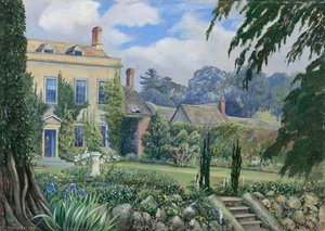 Mount House And Garden, Alderley, Gloucestershire, England — Marianne North