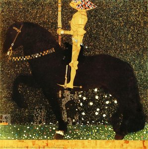 Élet Harc (a Arany Lovag) — Gustáv Klimt