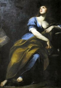 Penitent Mary Magdalene. — Andrea Vaccaro