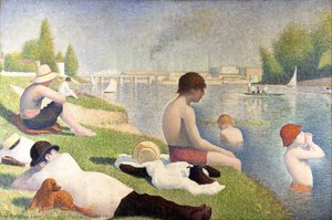 Bañistas En Asnieres — Žoržas Sera