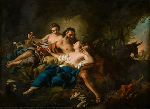 Lot And His Daughters — Žan Fransoa De Troj