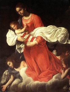 The Virgin And The Child With Angels — Giovanni Baglione