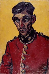 Oficer Królewskiego Pułku Welch — Kyffin Williams