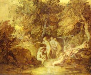 Diana And Actaeon — Thomas Gainsborough