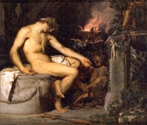 Orestes (sketch) — Alexandre Cabanel