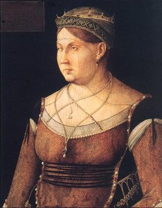 Portrait Of Catharina Cornaro, Queen Of Cyprus — Gentile Bellini