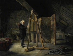 Sir George Harvey (1806–1876), Artist, In His Studio — John Ballantyne