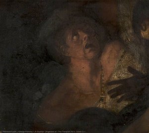 A Courtier (fragment Of 'the Tempest Act I, Scene 1') — George Romney