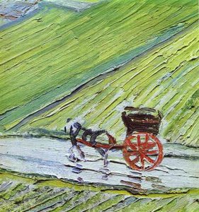 A Road In Auvers After The Rain — 빈센트 반 고흐