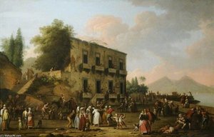 View Of Naples, Italy — Pietro Fabris