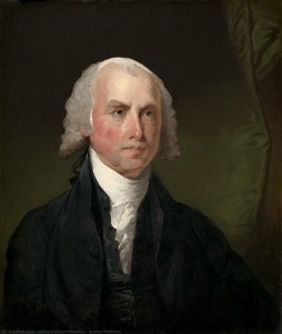 James Madison — Gilbert Stuart Newton