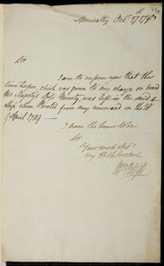 Letter From Captain William Bligh To Sir Harry Parker (rgo 14/24: F. 490r) — Captain William Bligh