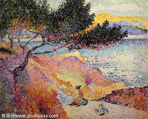 The Bay At Cavaliere — Henri Edmond Cross