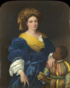 Portrait Of Laura De Dianti — Titian Ramsay Peale Ii