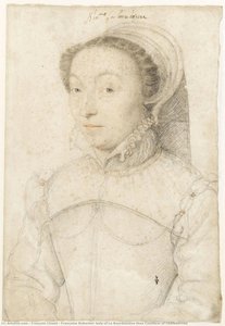 Françoise Robertet, Lady Of La Bourdaisière Then Countess Of Châteauroux — François Clouet