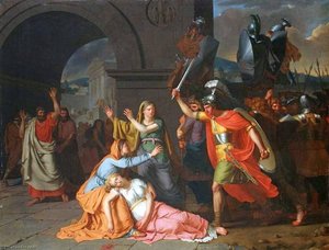 Horace Killing His Sister Camilla — Anne-louis Girodet