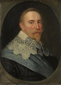 Portrait Of Gustav Ii Adolf (1594-1632), King Of Sweden, Michiel Jansz Van Mierevelt (copy After), In Or After C. 1633 — Michiel Jansz Van Miereveld