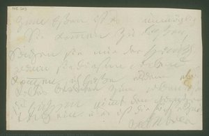 Billet To Karl Holz — Ludwig Van Beethoven