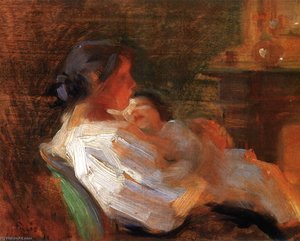 Mother And Child — Laura Muntz Lyall