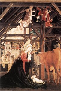 St Wolfgang Altarpiece: Nativity — Michael Pacher