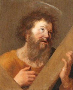 Saint Andrew — Cornelis Van Poelenburch