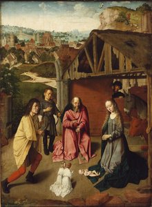 The Adoration Of The Shepherds — Gerard David