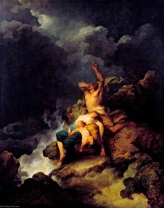 The Flood — Philip James De Loutherbourg