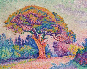 The Pine Tree At St. Tropez — Paul Signac