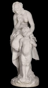 Venus Reprimanding Cupid — Gustav Heinrich Eberlein