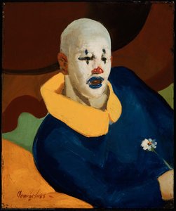 A Clown — George Benjamin Luks