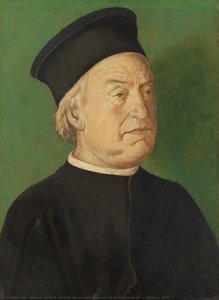 Portret Van Een Man, Melozzo Da Forlì (manner Of), C. 1910 - C. 1935 — Melozzo Da Forlì