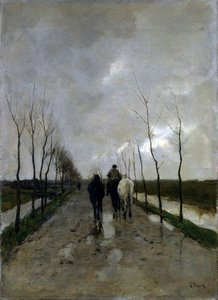 A Dutch Road — Anton Mauve