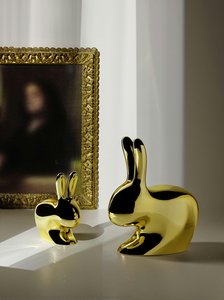 Rabbit Chair Gold — Stefano Da Verona