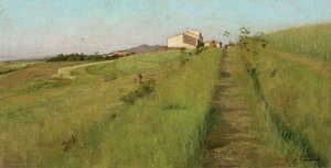 Landscape With Farmhouse — Adolfo Tommasi