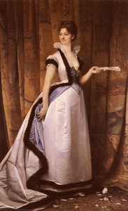 Portrait Of A Women — Jules Joseph Lefebvre