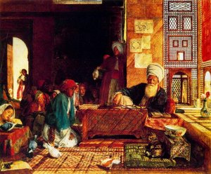 A Turkish School In The Vicinity Of Cairo — John Frederick Lewis