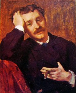 Portrait Of Lorenzo Pagans — Edgar Degas