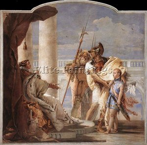 Aeneas Introducing Cupid Dressed As Ascanius To Dido — Giovanni Battista Fontana
