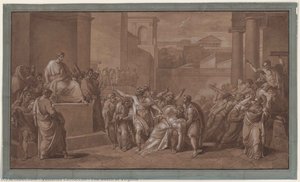 The Death Of Virginia — Vincenzo Camuccini