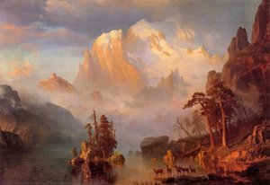 Dziesięć Górskie — Albert Bierstadt