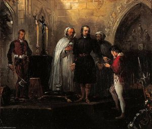 Exécution Du Comte De Luna — Federico De Madrazo Y Kuntz