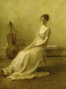 The Musician — Thomas Wilmer Dewing