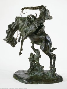 A Bronc Twister — تشارلز ماريون راسل