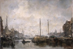 Stadsgezicht — Jacob Henricus Maris