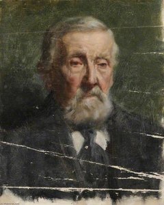 Portrait Of A Gentleman With A Beard — Brian Hatton