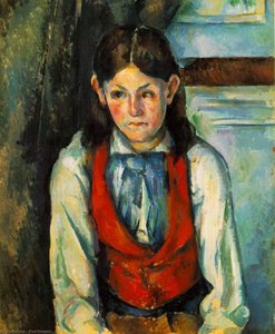 O Menino No Casaco Vermelho — Paul Cézanne